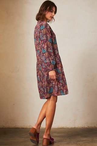 Robe droite Risha - Bordeaux