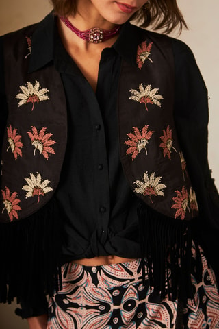 Gilet sans manches Kalai - Noir