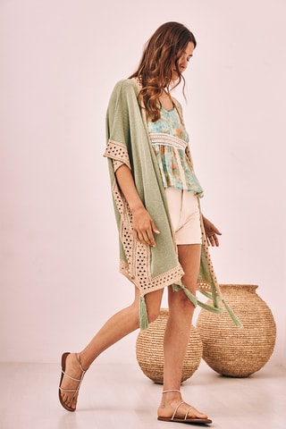 Top tie and dye Aloha - Écru