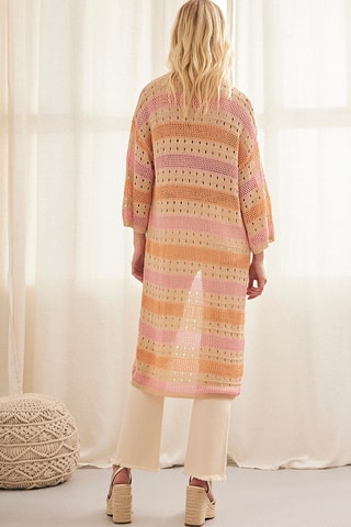 Gilet long Nara - Orange