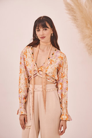 Crop top Mariel - Rose