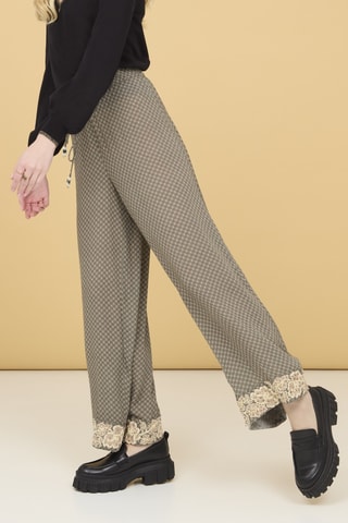 Pantalon droit Maria - Vert