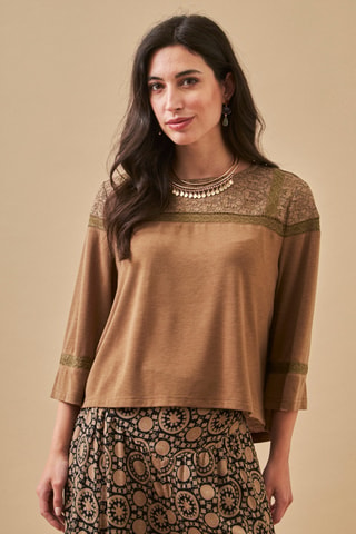 Top Maran - Camel