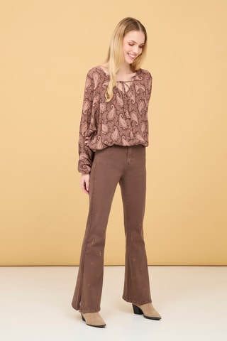 Blouse Pial - Marron