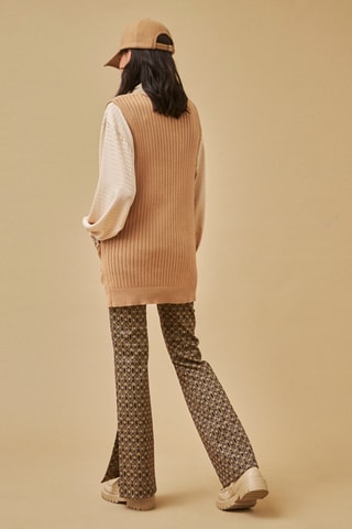 Pull sans manches Kauy - Beige