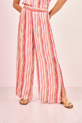 Pantalon taille haute Anu - Rose