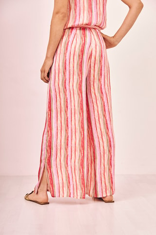 Pantalon taille haute Anu - Rose