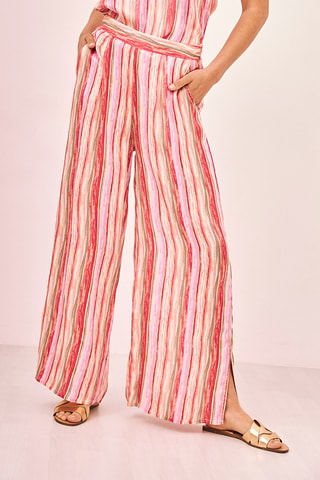 Pantalon taille haute Anu - Rose