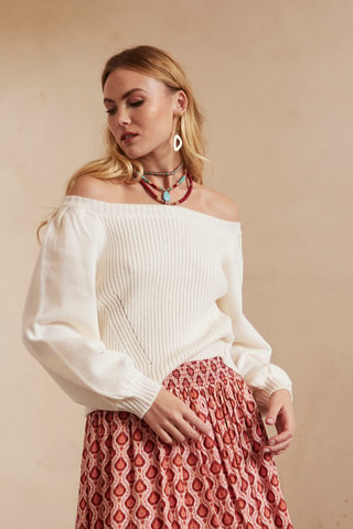 Pull Lisala - Écru