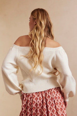 Pull Lisala - Écru