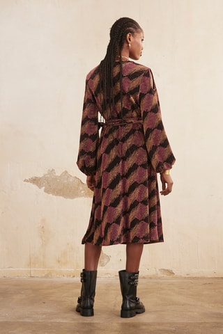 Robe portefeuille Yotix - Marron