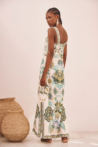 Robe longue Palcha - Vert