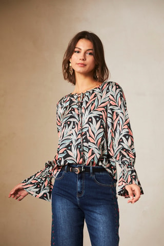 Blouse Ulla - Noir