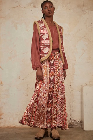 Gilet sans manches Ramya - Rose