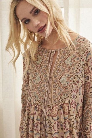 Robe droite Niut - Beige