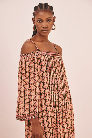 Robe longue Yana - Noir