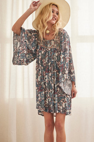 Robe droite Nut - Bleu