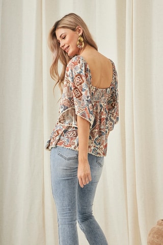 Blouse Met - Bleu
