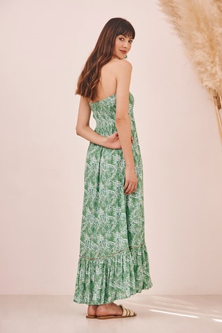 Robe longue Daira - Vert