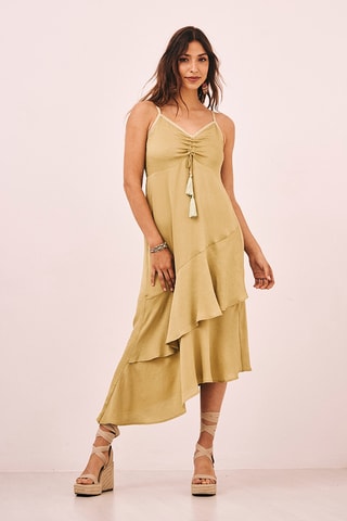 Robe midi Ukumari - Vert