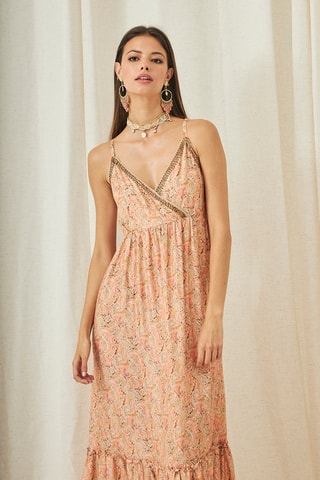 Robe longue Eimi - Rose