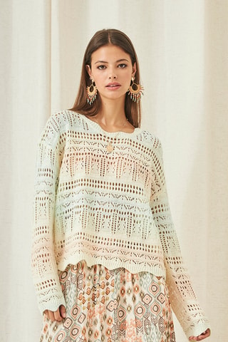 Pull Dione - Bleu clair