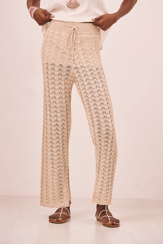 Pantalon loose Bikaner - Beige