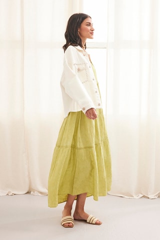 Robe longue Trenza - Vert