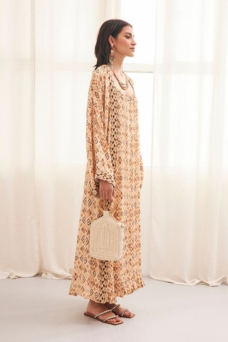 Robe longue Cascadia - Beige