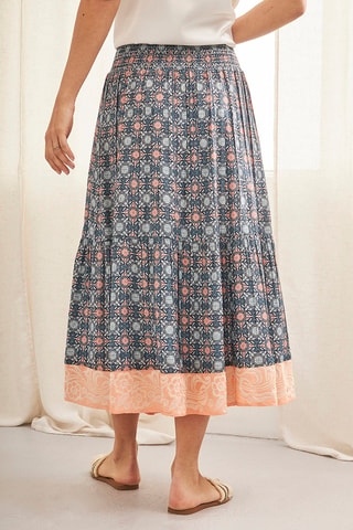 Jupe midi Dakota - Bleu