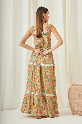 Robe longue Sumie - Orange