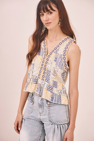 Top Catriona - Bleu