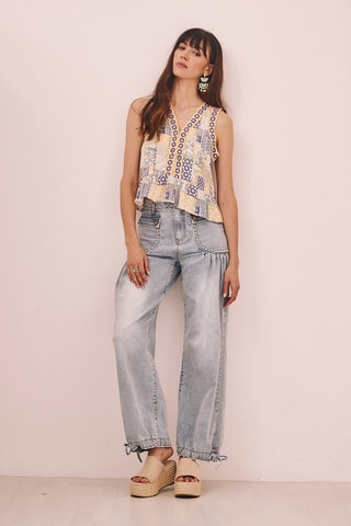 Top Catriona - Bleu