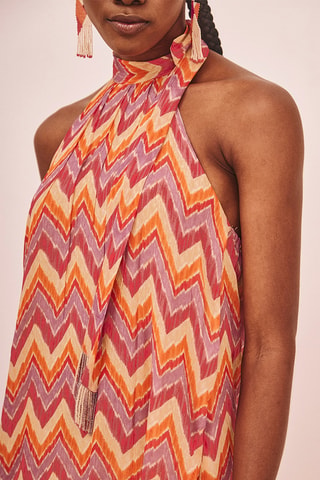 Robe longue Ulla - Fuchsia
