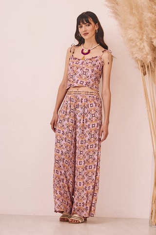 Crop top Wakea - Violet