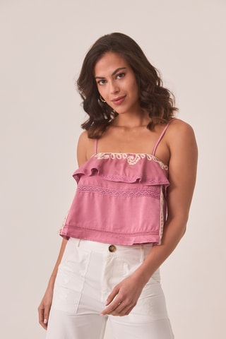 Top Riba - Fuchsia