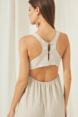 Robe longue Salak - Rose