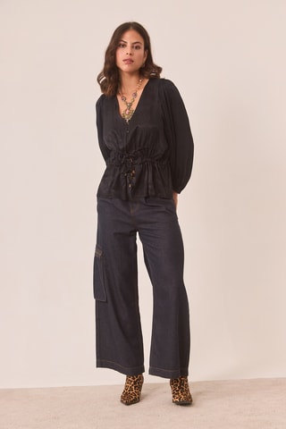 Blouse Hibis - Noir