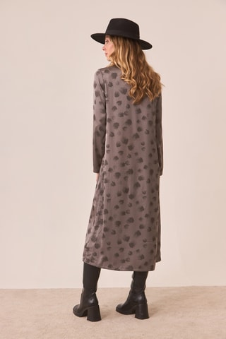 Robe longue Suly - Gris