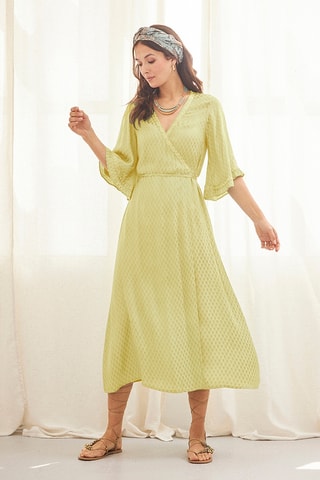 Robe portefeuille Tiqar - Vert