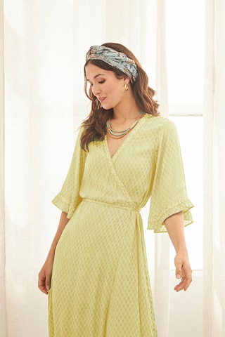 Robe portefeuille Tiqar - Vert