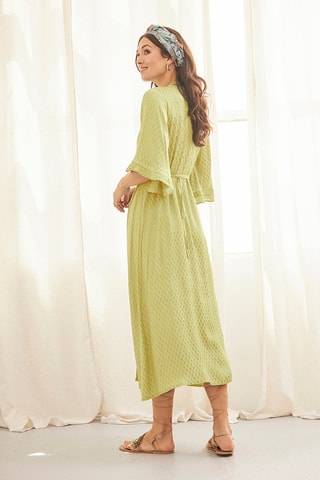 Robe portefeuille Tiqar - Vert