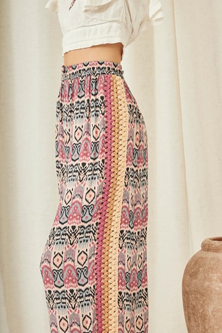 Pantalon palazzo Nef - Rose