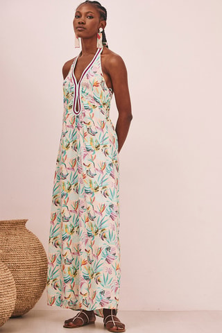 Robe longue Liliana - Turquoise
