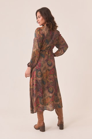 Robe midi Citri - Bordeaux