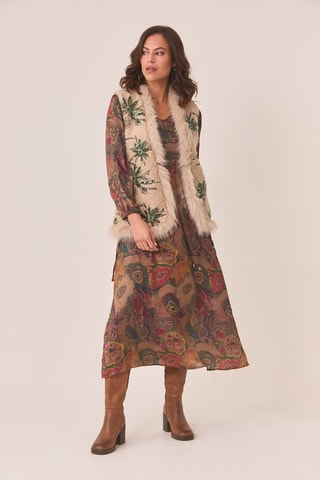 Robe midi Citri - Bordeaux