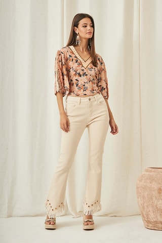 Blouse Thors - Beige