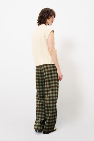 Gilet sans manches en laine Medea - Beige