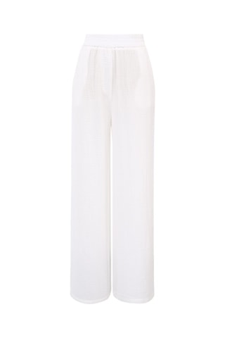 Pantalon droit Aymie - Blanc