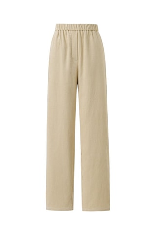 Pantalon carotte  - Crème 